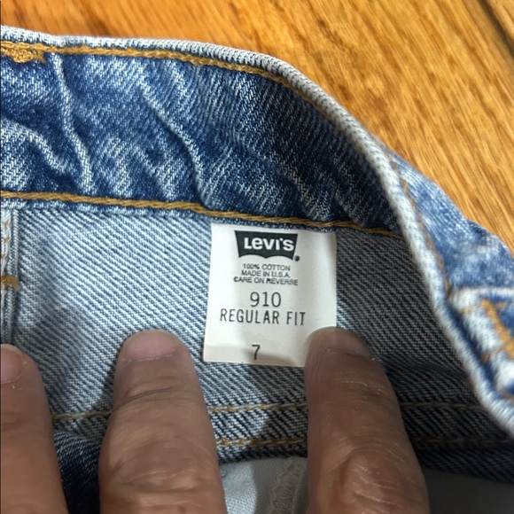 Vintage Levi's Orange tag Classic Blue Denim Shorts - Picture 2 of 5